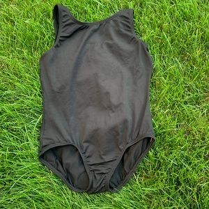 Black Ballet Tank Leotard
